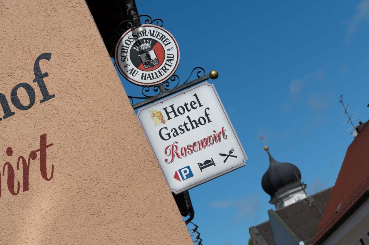 Hotel Gasthof Rosenwirt Au in der Hallertau المظهر الخارجي الصورة
